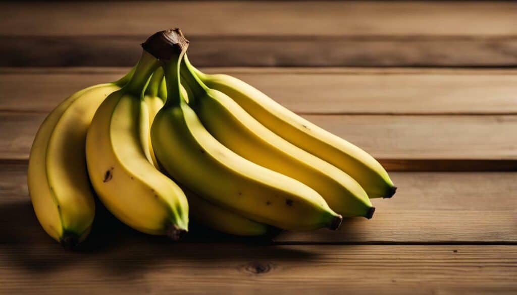 raw bananas