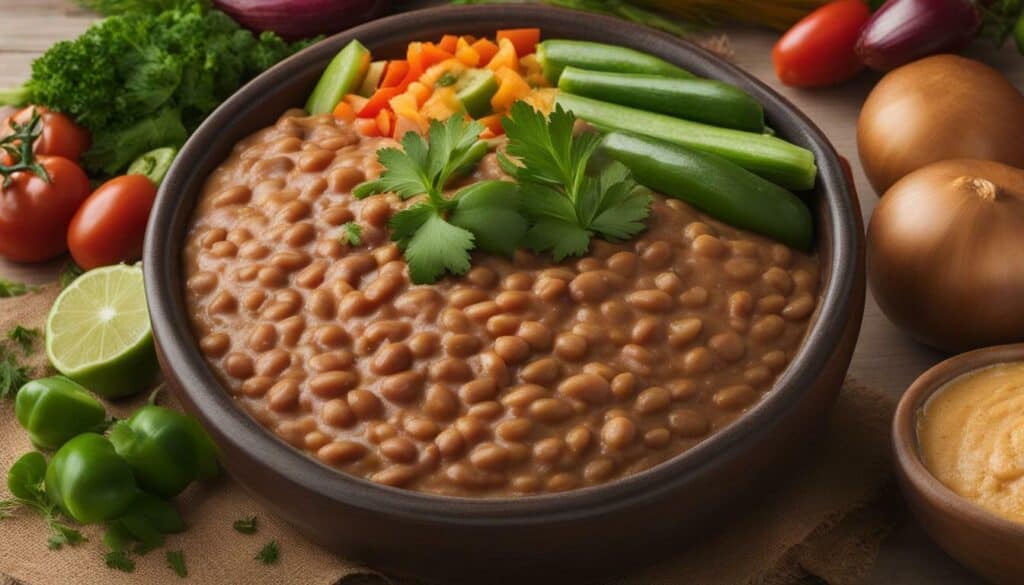 refried beans nutritional information