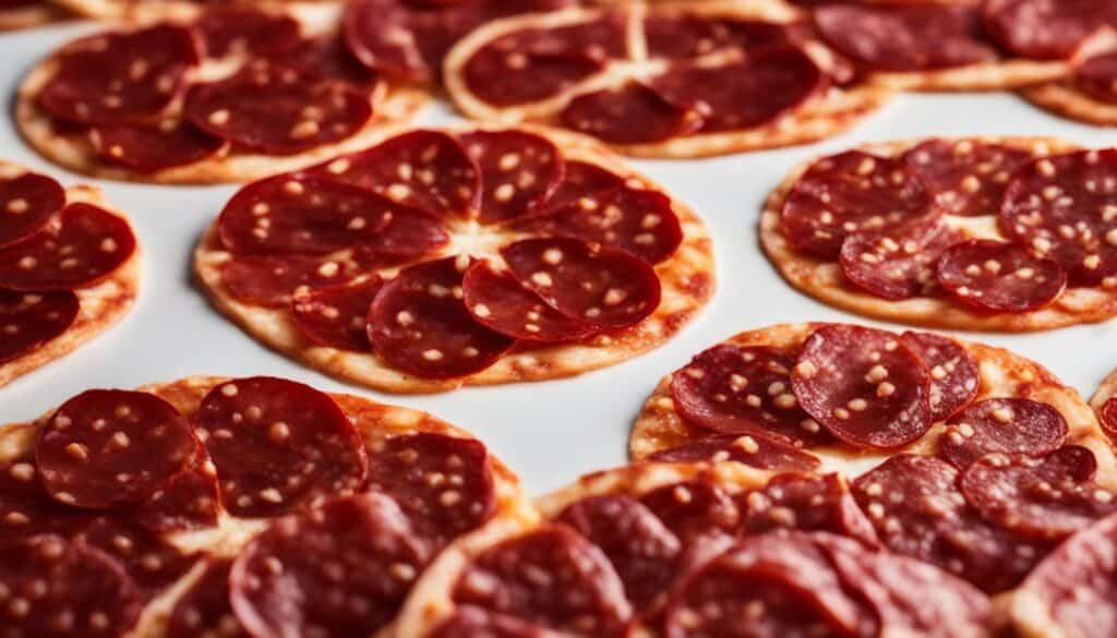 sliced pepperoni
