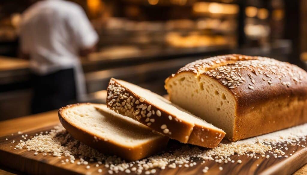 sourdough bread at Cheesecake Factory