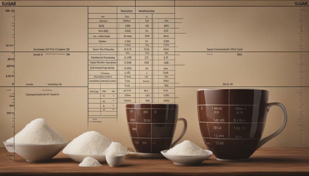 sugar conversion chart