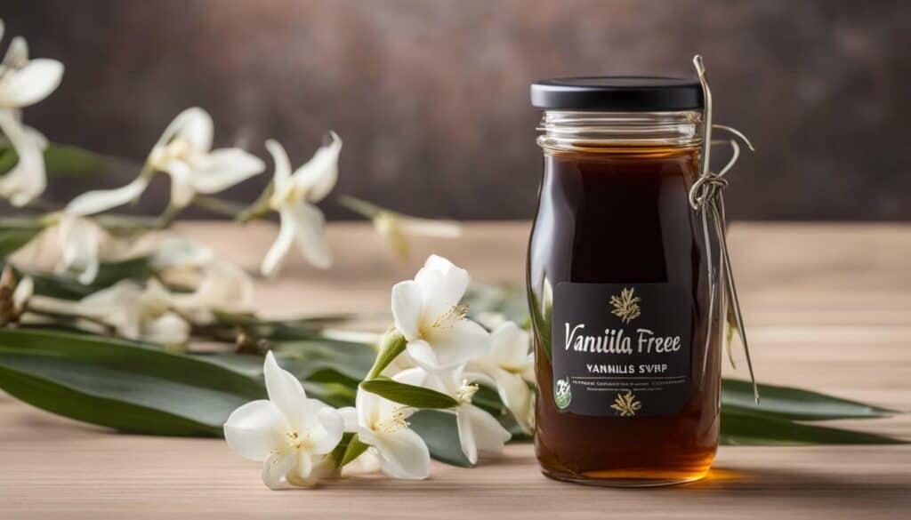 sugar free vanilla syrup