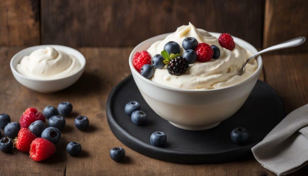 vanilla frozen yogurt nutritional information