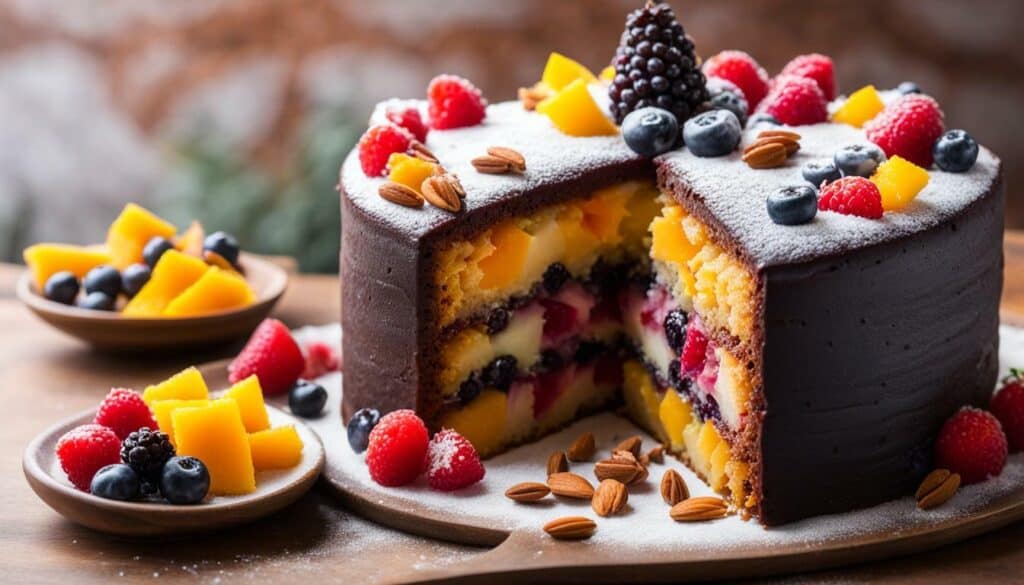 vegan fruit cake