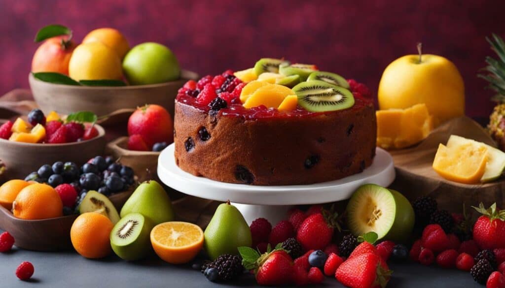 vegan fruit cake