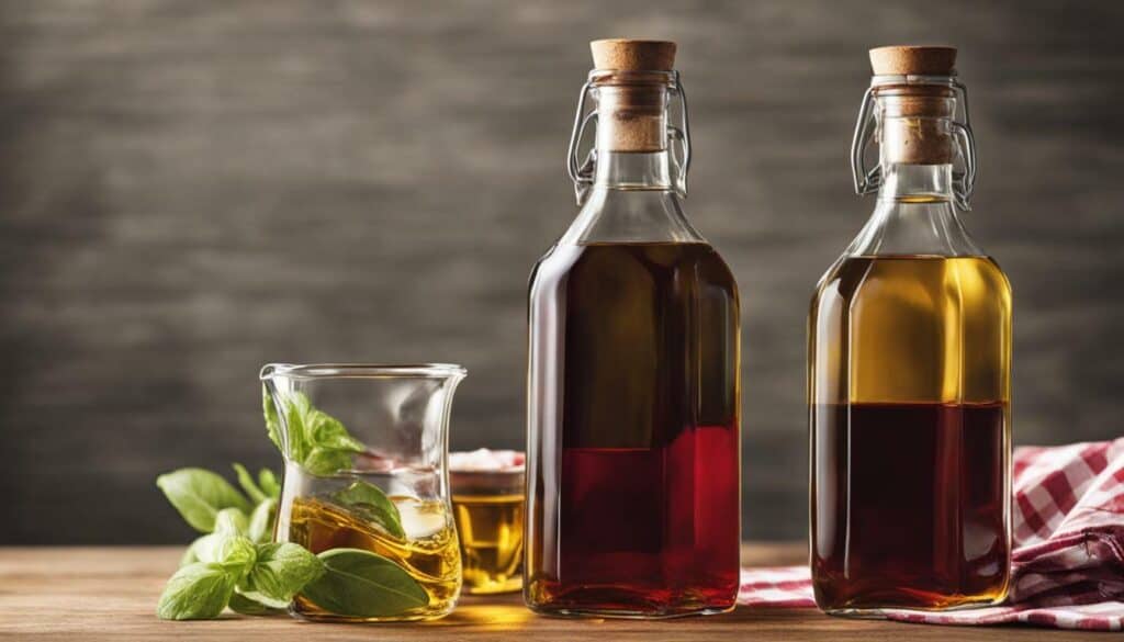 vinegar and oil nutrition facts