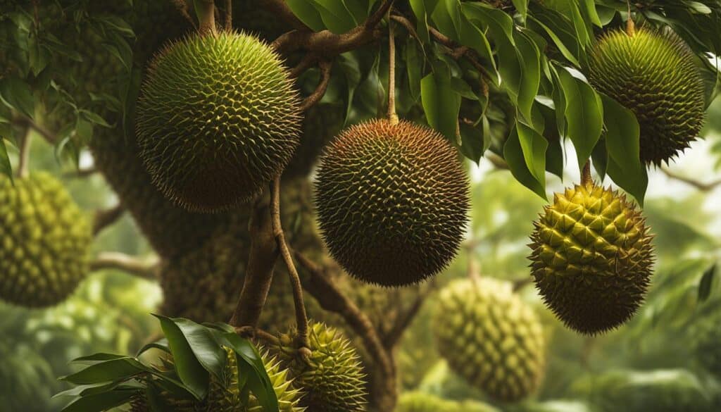 Durian Tree Varieties Image