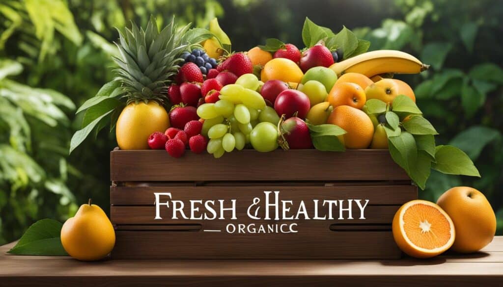 Fresh and Healthy Fruit Delivery Organic