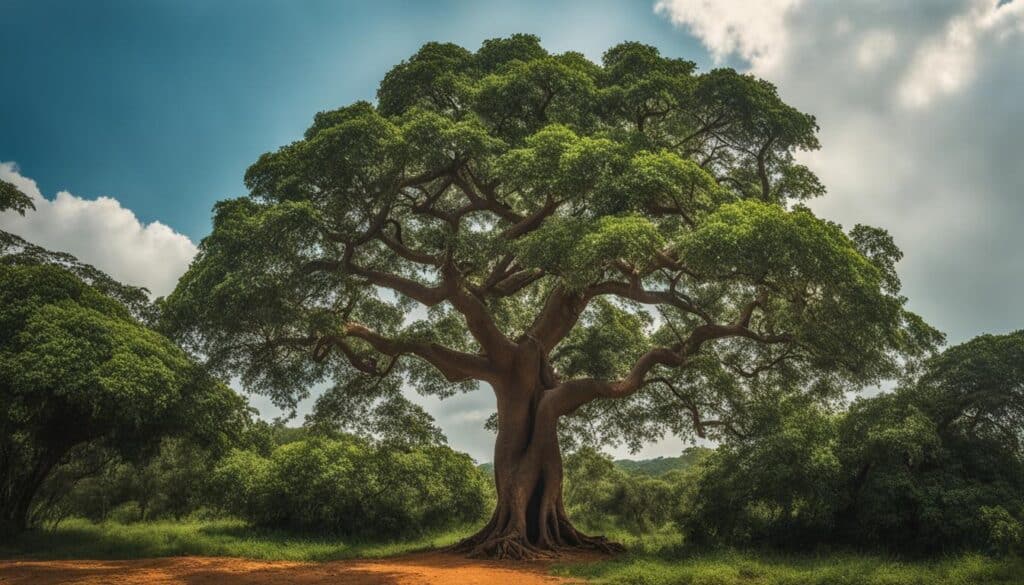 Largest Cashew Tree