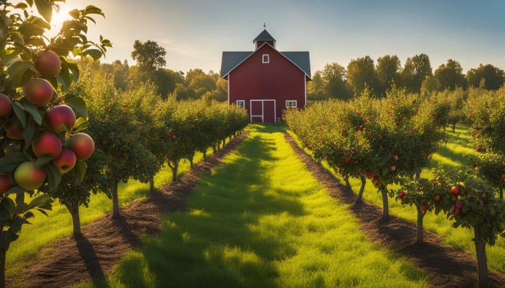 Lucy Glo Apple Orchard