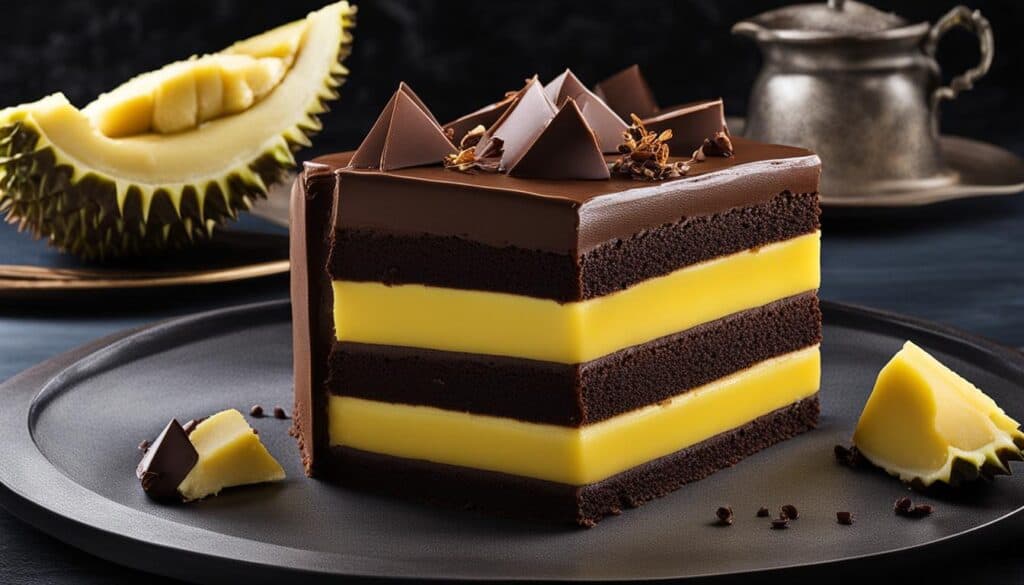 Mao Shan Wang Durian Chocolate Cake