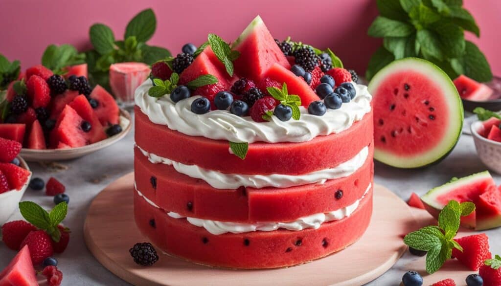 Watermelon Cake