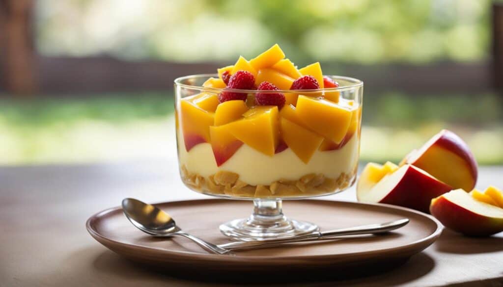 apple mango dessert