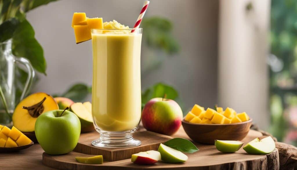 apple mango smoothie