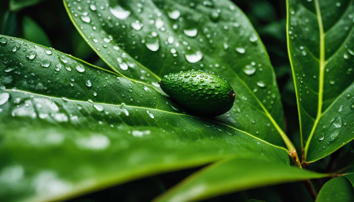 avocado leaves