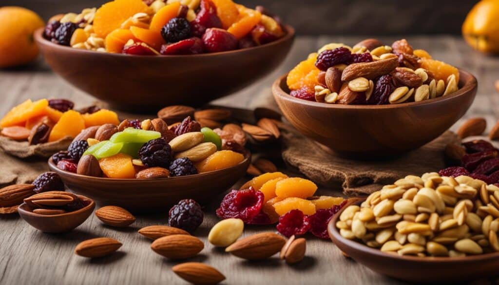 benefits of dried fruits and nuts