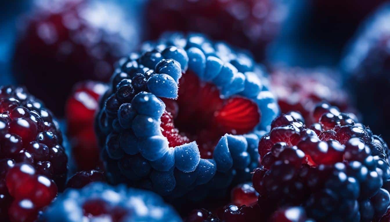 blue raspberry fruit