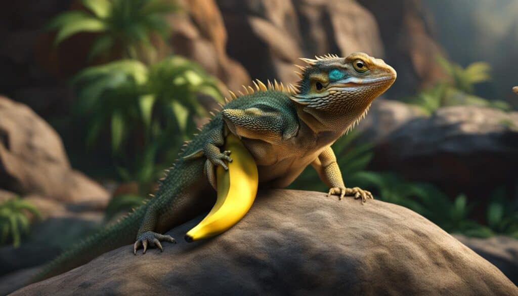 can bearded dragons eat bananas
