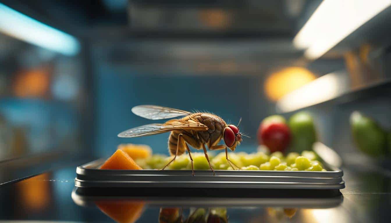 can fruit flies survive in the fridge