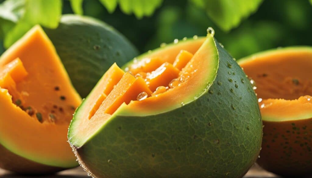 cantaloupe fruit