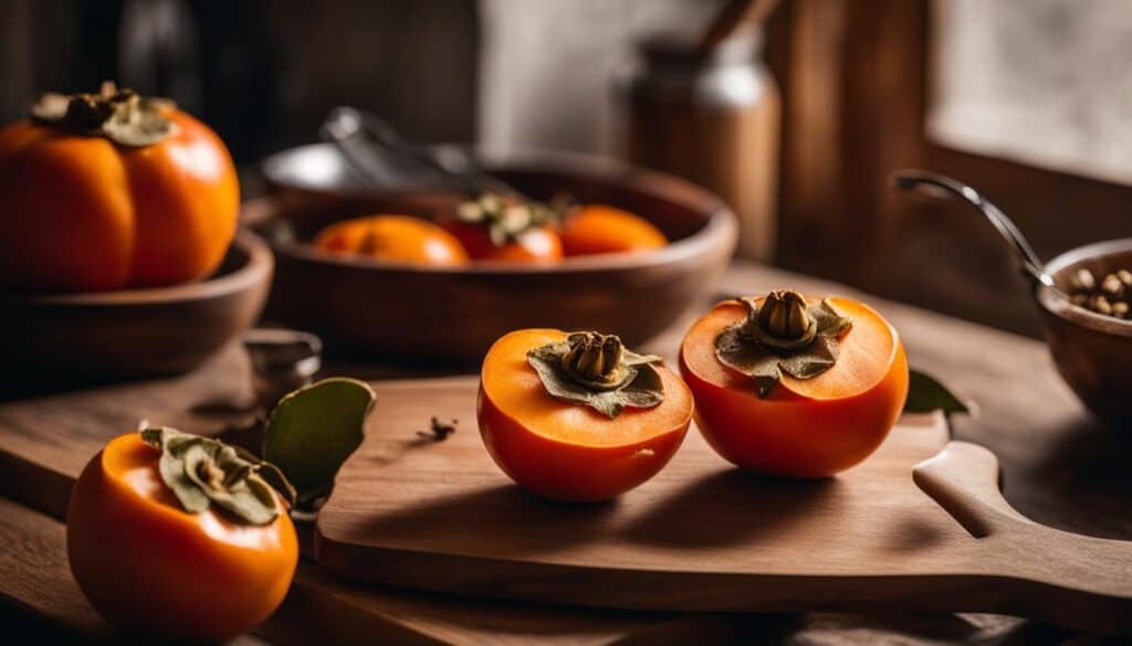 cooking persimmons