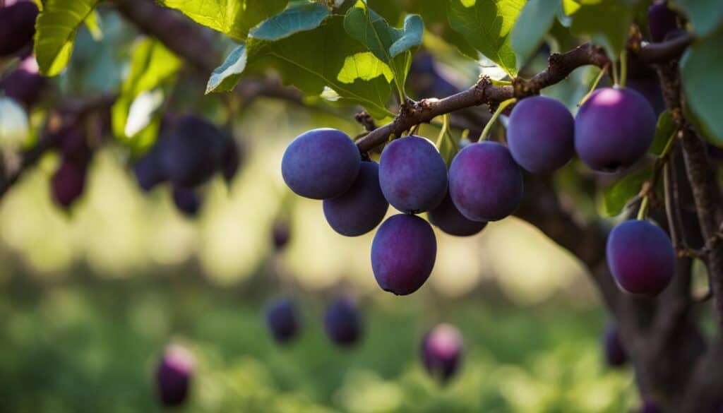 damson plum tree