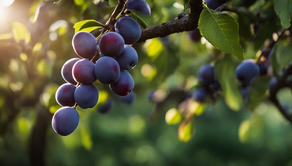 damson plum tree