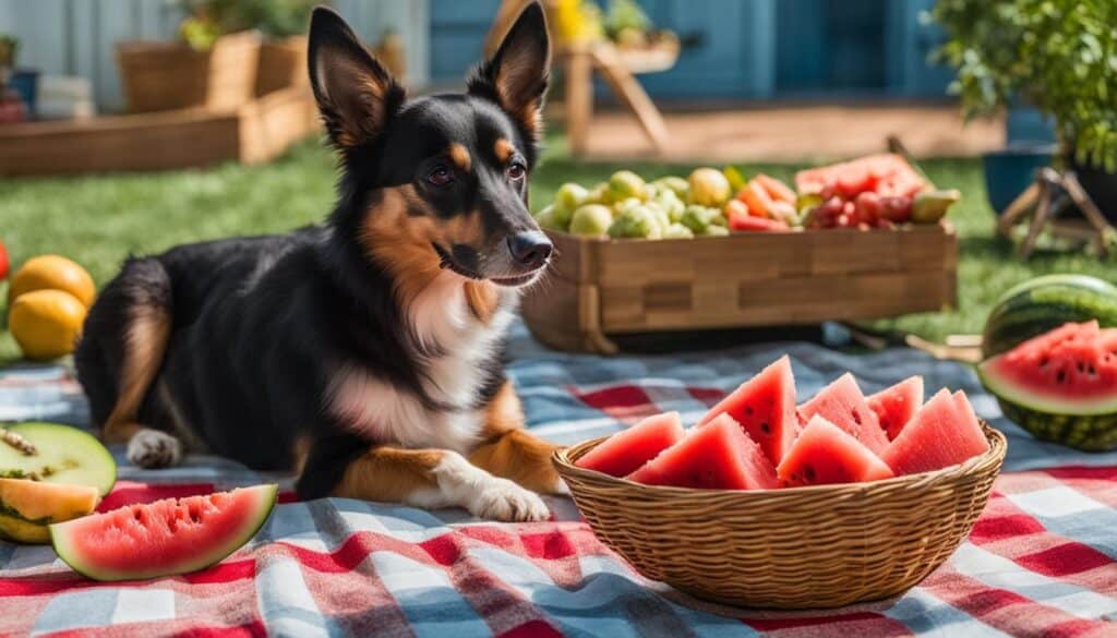 dog-friendly fruit and veg treats