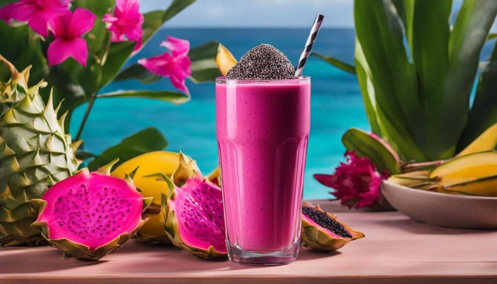 dragon fruit smoothie