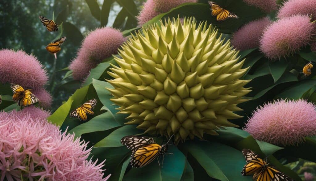 durian tree pollination