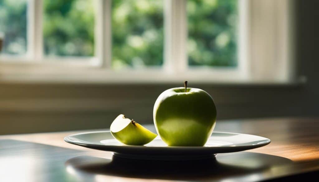 empty stomach apple benefits