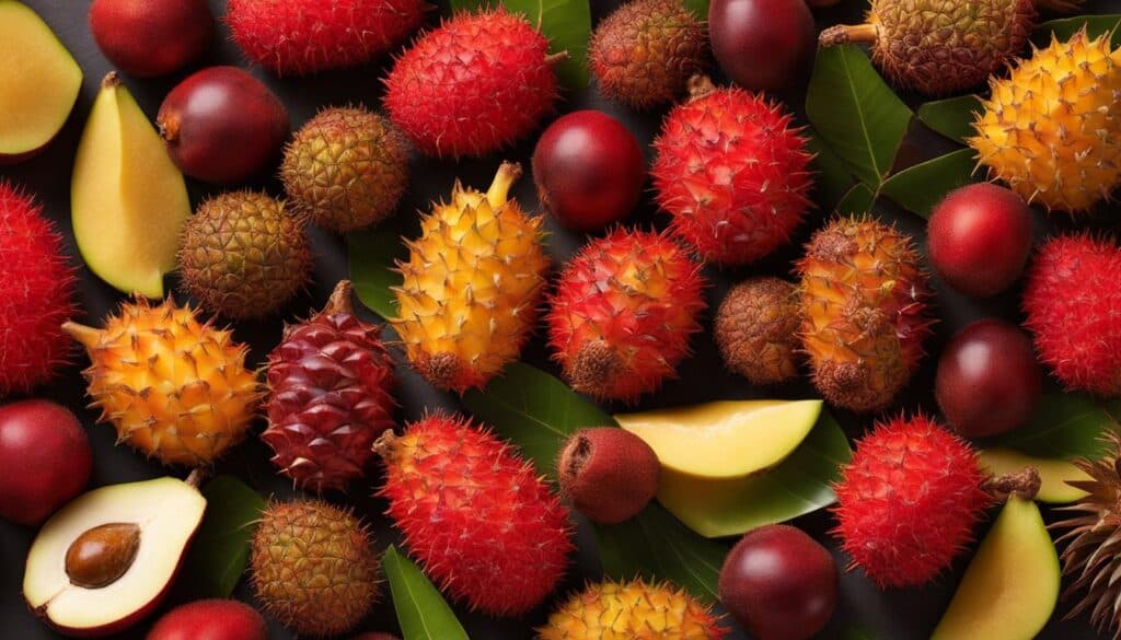 exotic fruits