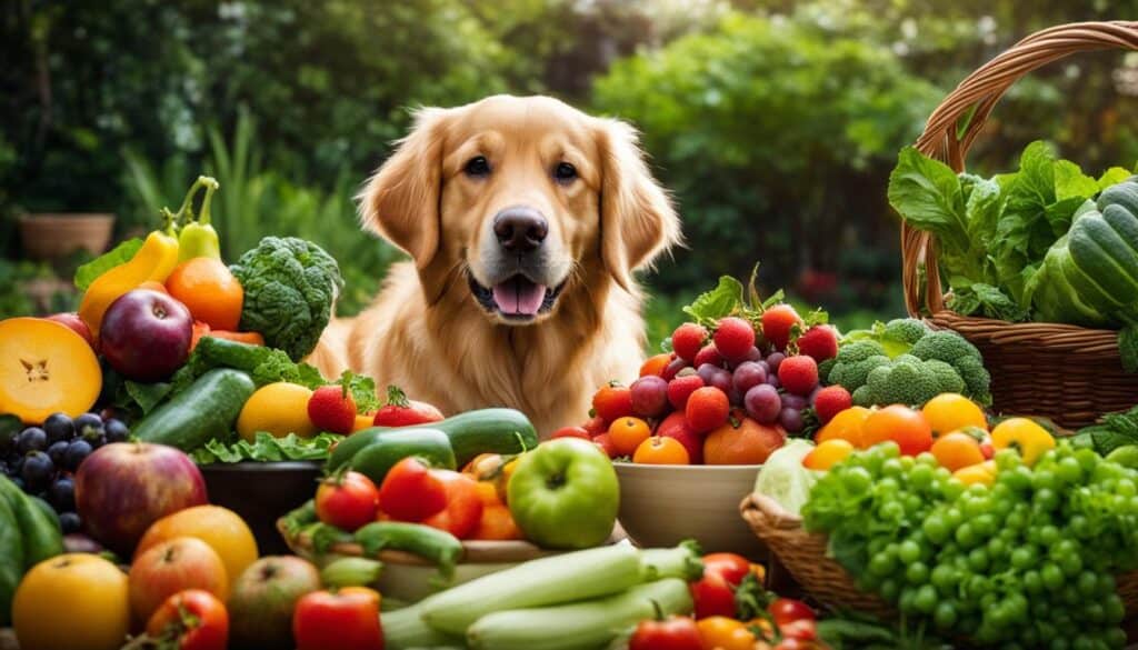 feeding fruits and vegetables to dogs