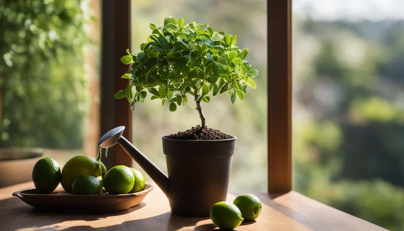 finger lime tree