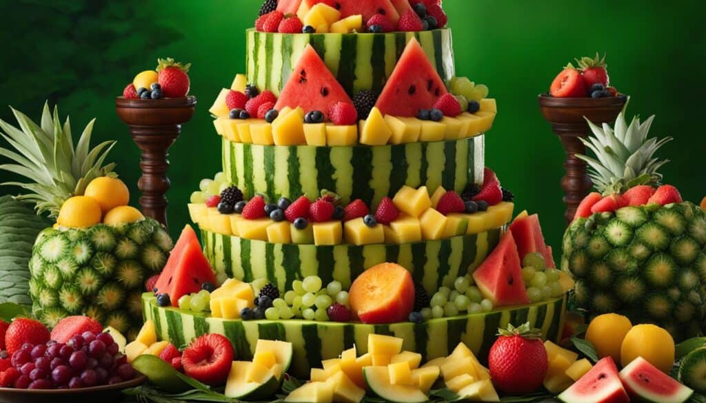 fruit carving designs