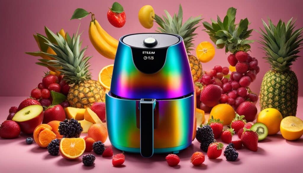 fruit dehydration in an air fryer