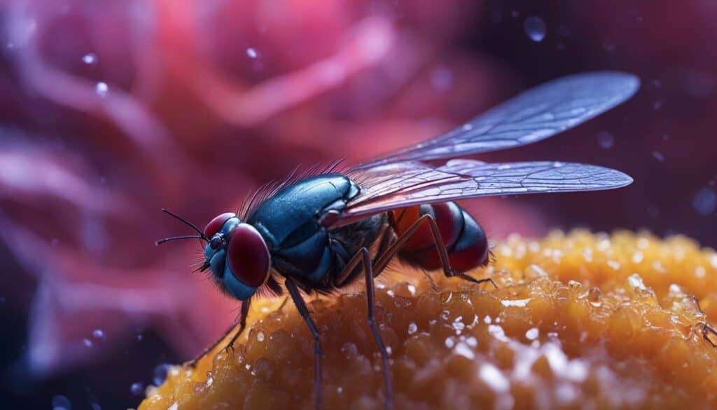 fruit flies in cold temperature