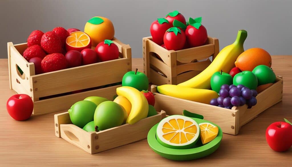 fruit role play toys