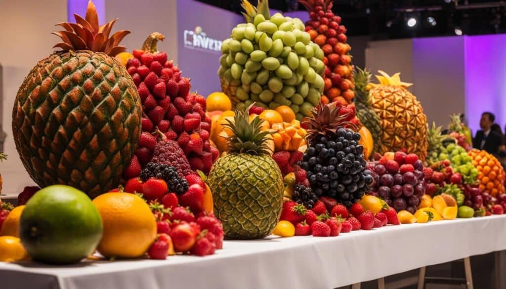 fruit sculpture competition