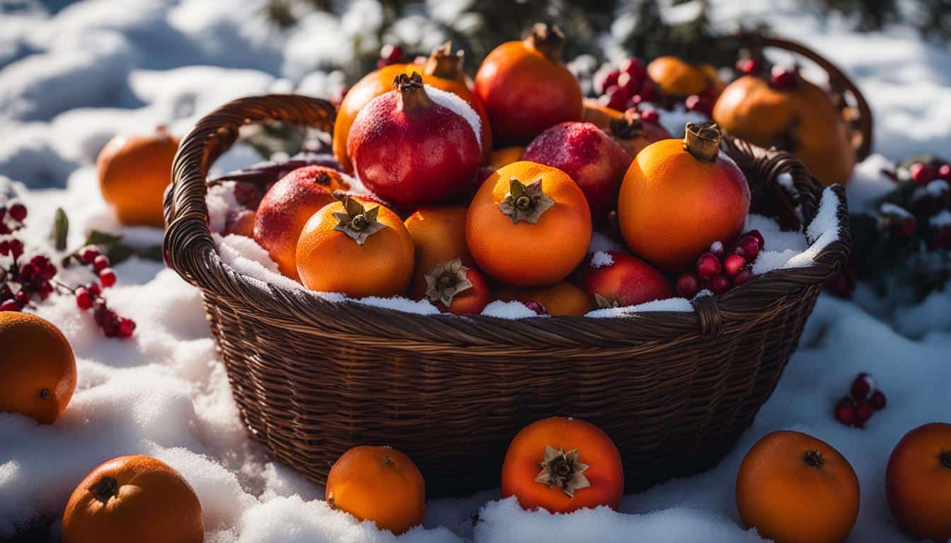 fruits for winter season