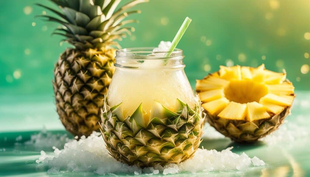 healthy pineapple snack