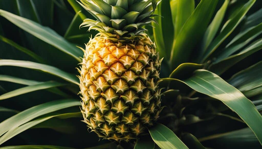 homegrown pineapples