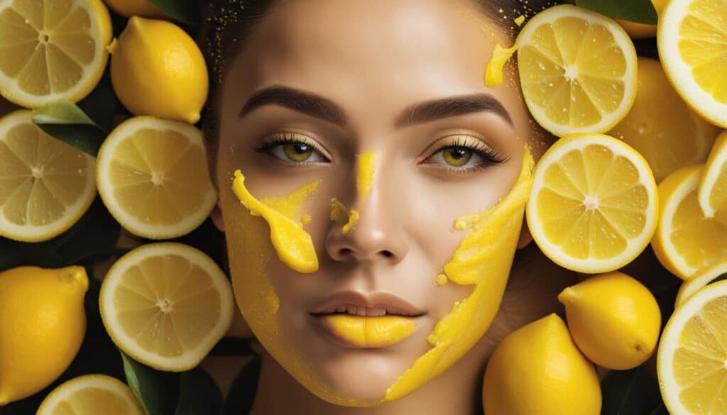 lemon powder benefits for skin health