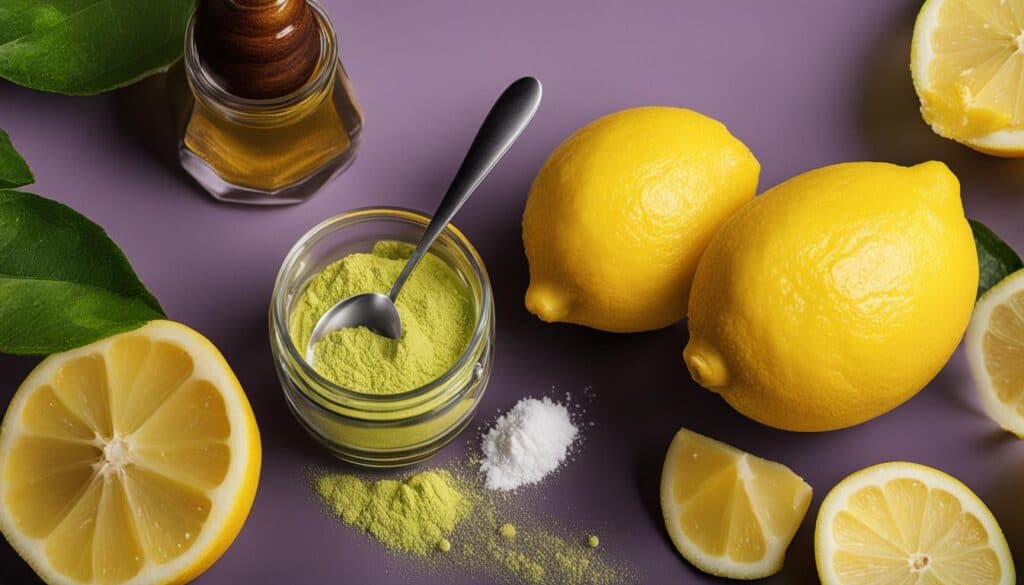 lemon powder uses