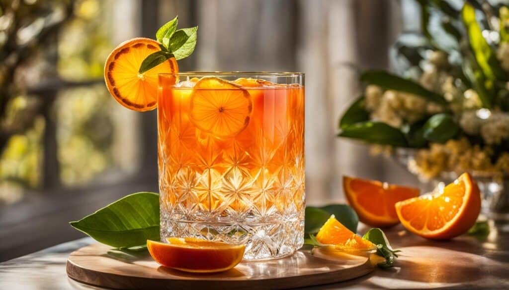 orange cocktail