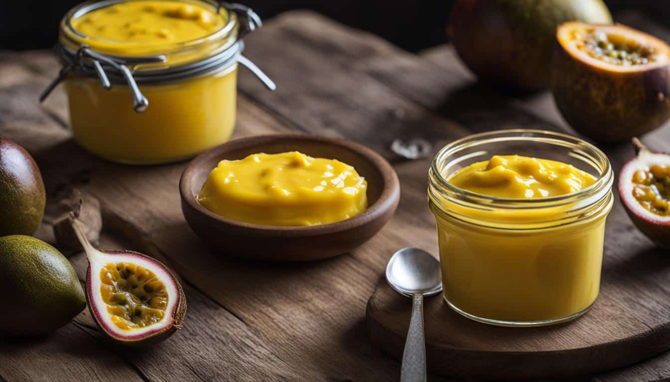 passionfruit curd