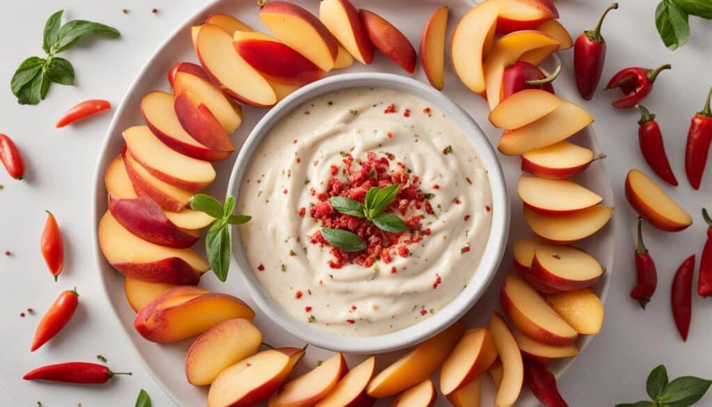 peach pepper dip