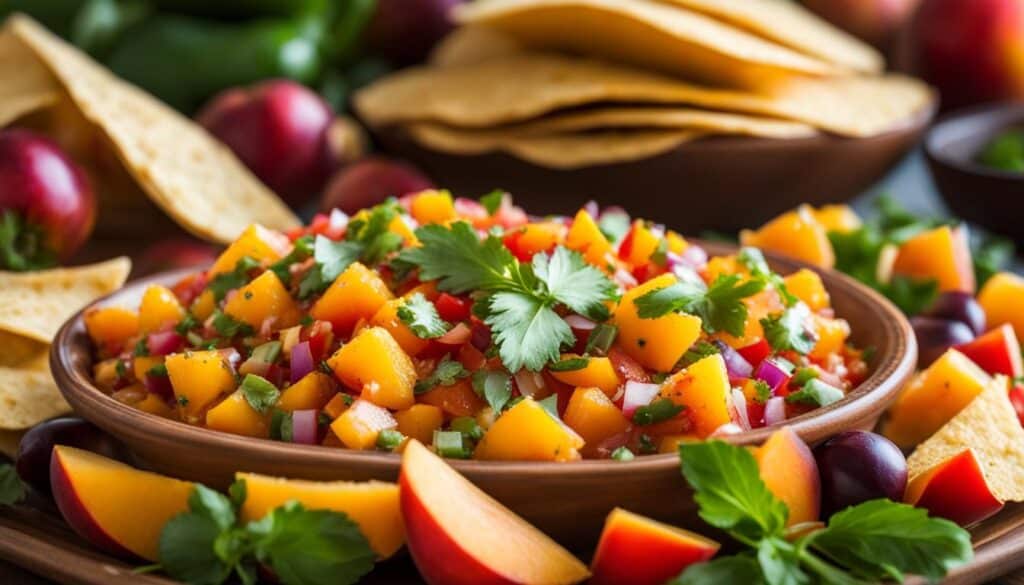 peach salsa