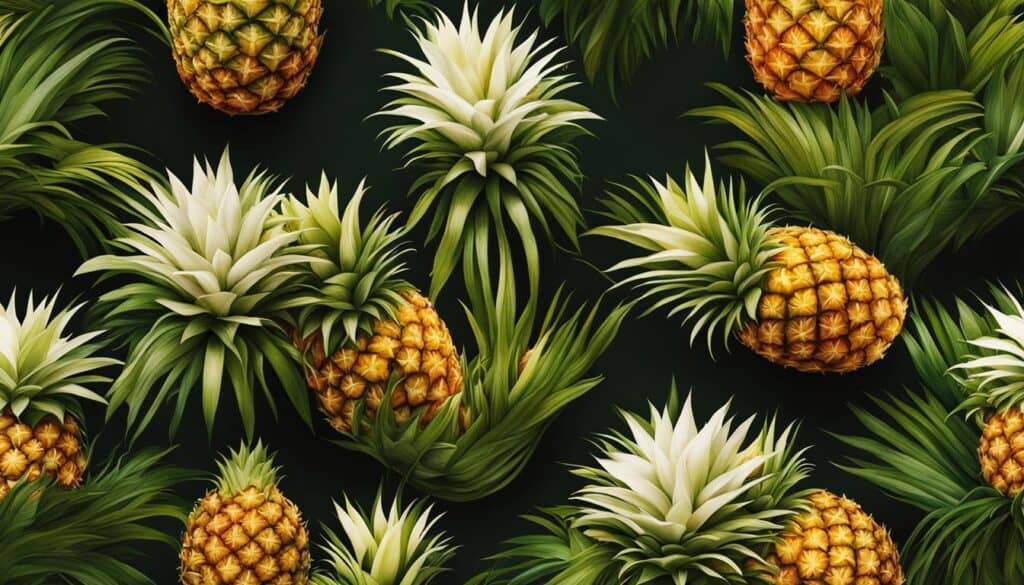 pineapple flower centerpiece