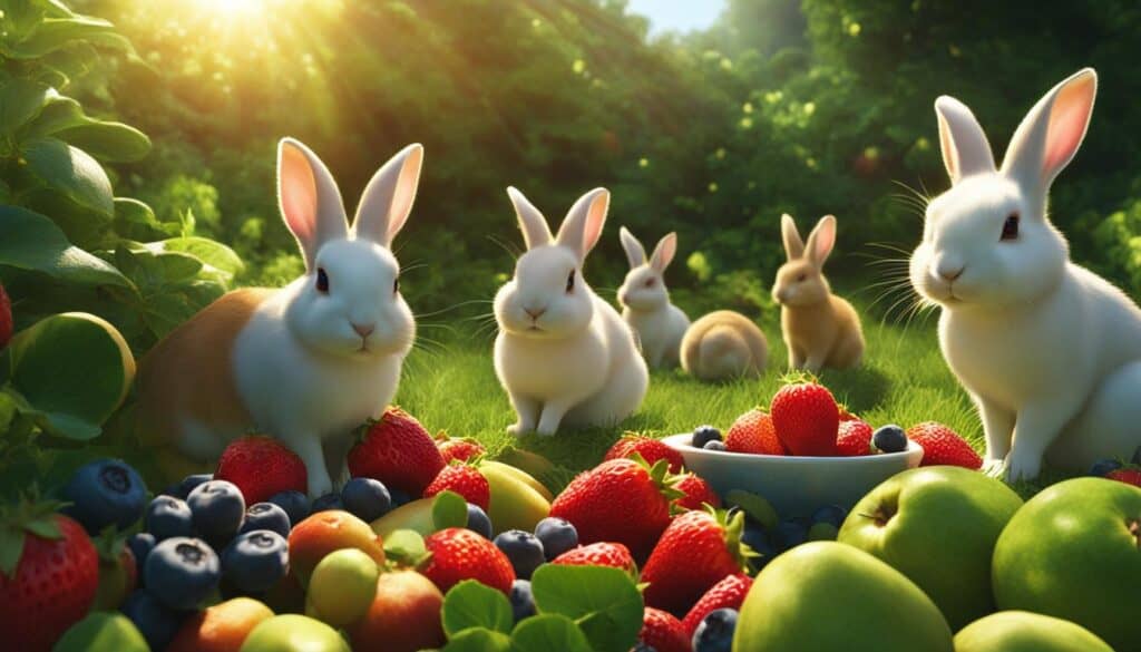 rabbit diet fruits